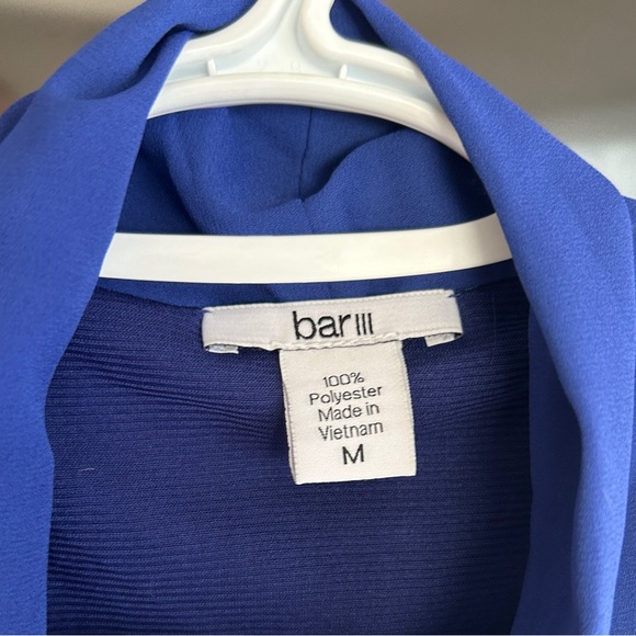 Bar III Cobalt Blue Dress M - Picture 3 of 4